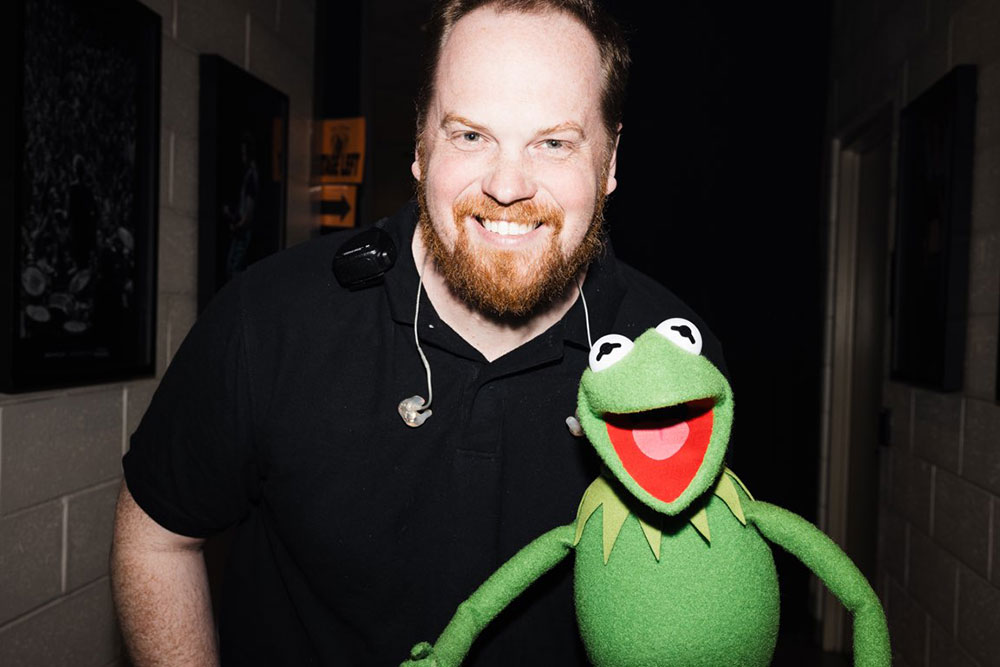 Graham Mellor & Kermit The Frong